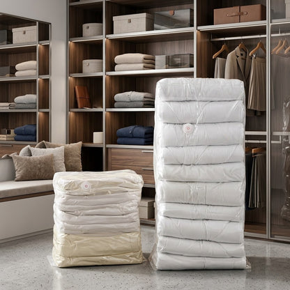 No-Pump Vacuum Storage Bag